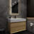 Albizu 35.5" Wall-Mounted Single Bathroom Vanity-69316038