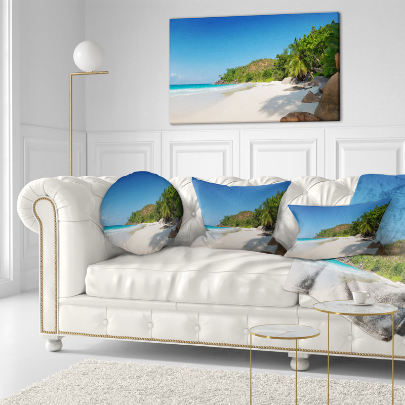 Coussin lombaire seascape anse georgette beach