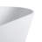 65 Inch Freestanding Solid Surface Soaking Bathtub For Bathroom