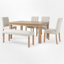 Ensemble de salle à manger 6 pièces-2066516845