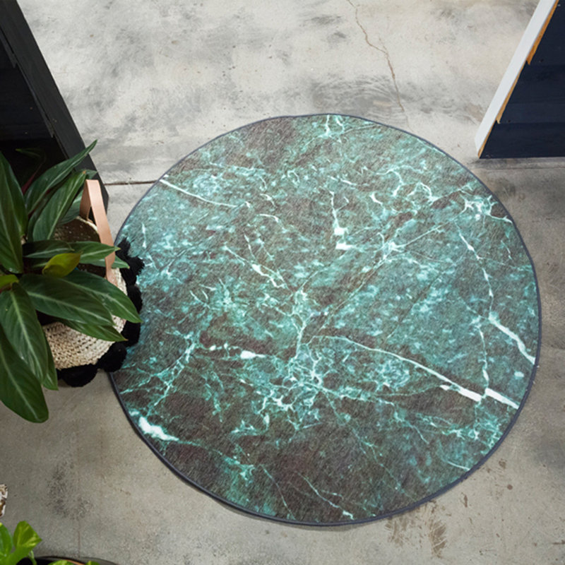 Czar Splash Round Kitchen Mat