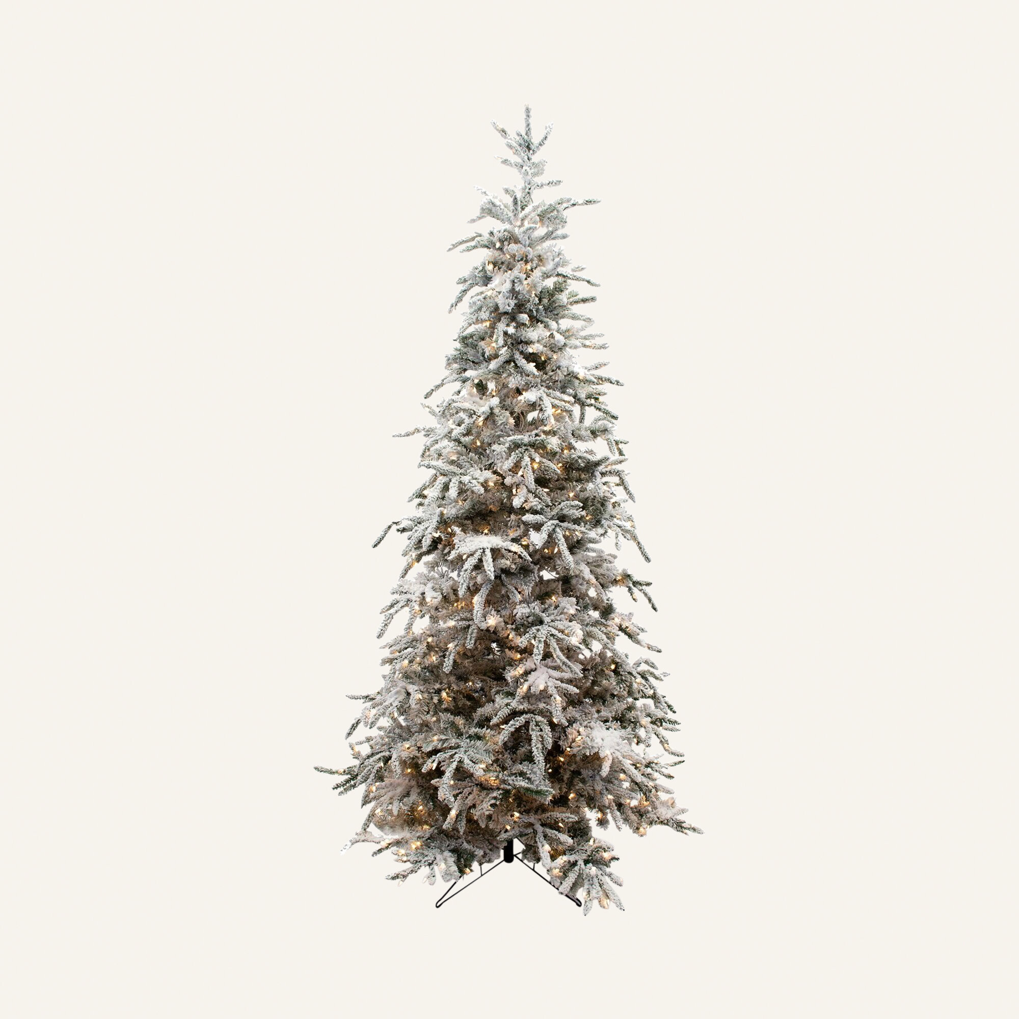 Seasonal Flocked Realistic Pine and Pampas Christmas Tree 600 LED Constant  - Includes a Storage Bag & Remote Control, Wayfair in 2023