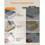 Enclosed Stainless Steel Cat Litter Box with Flip Lid, 28 L, 61 x 41 x 46 cm, Light Grey