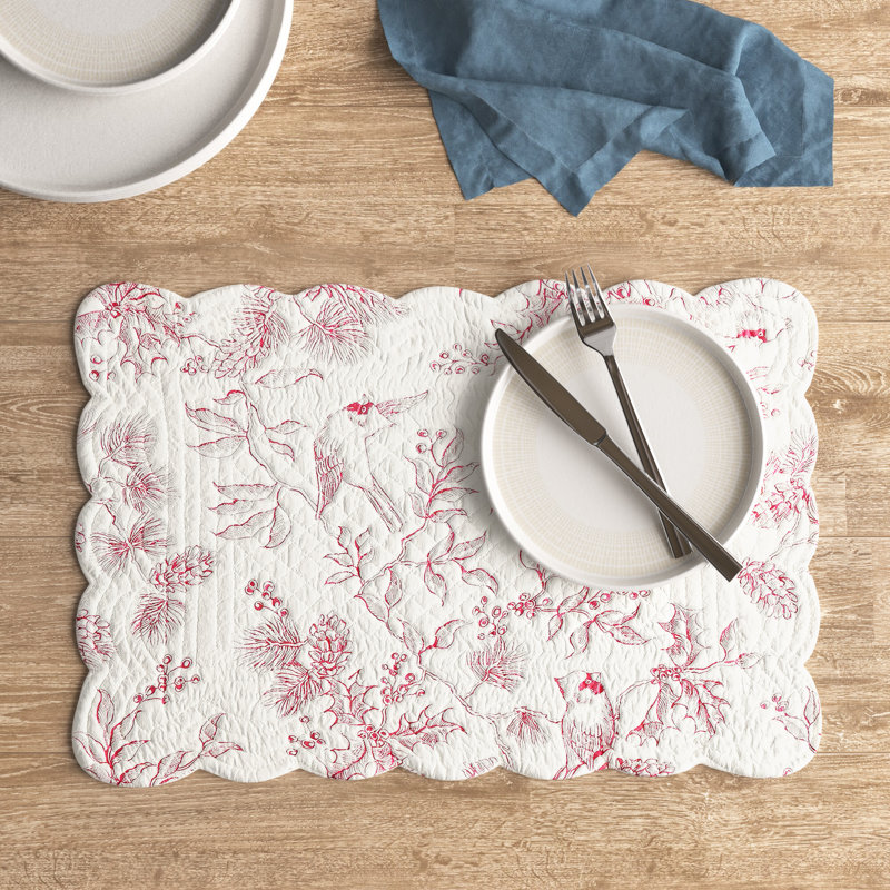 Floral Rectangle Placemat