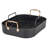 Viking Hard Anodized Roaster W/copper Handles And Double Bonus (2pc Carving Set And Thermometer)