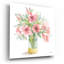 «Pink Amaryllis» par Leslie Trimbach, art mural en verre acrylique-292603697
