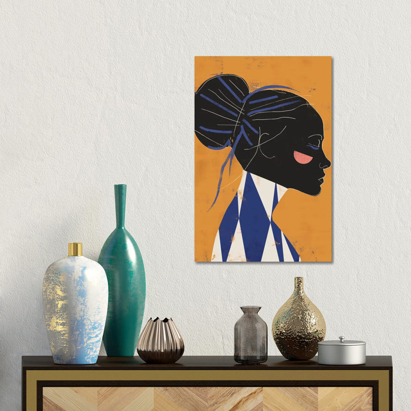 «Woman Color II», reproduction d'art sur toile tendue, H 18 po x l 12 po, Toile tendue, Ne s’applique pas