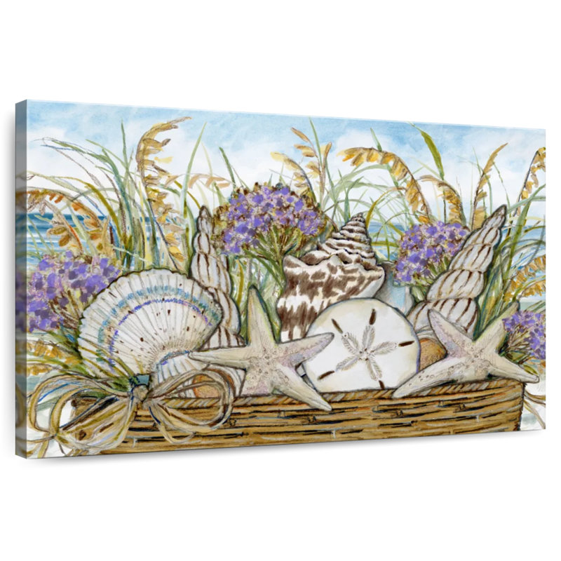 Aletra Shell Basket, 30" H x 45" W