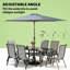 Ensemble de conversation durable, ensemble de mobilier d'extérieur, ensemble de mobilier de patio 8 pièces-1843936992-1843937015
