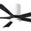 Irene Flushmount Light Kit 5 Blade LED Ceiling Fan-327028476-400726665-326228170