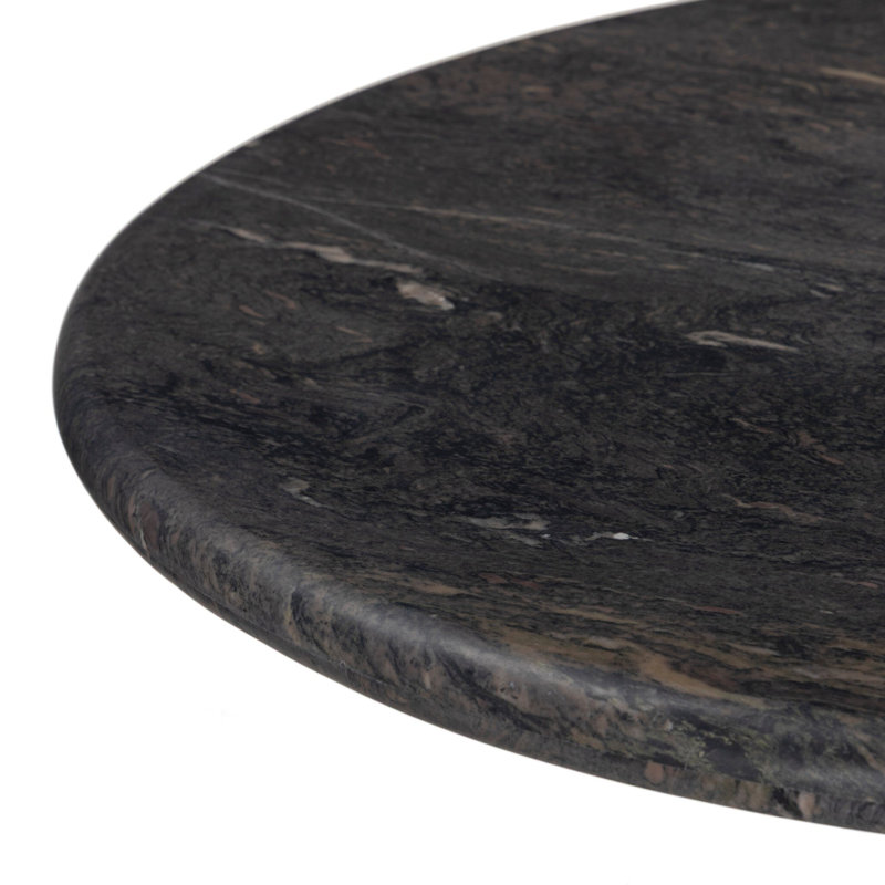 Round Marble Pedestal Dining Table