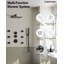 Pomme de douche à haute pression à fixation au mur 12 po avec douche à main et jets corporels Relaxajet-92522942