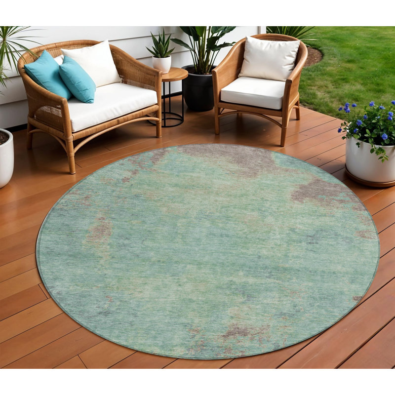 Tapis rond 8 po