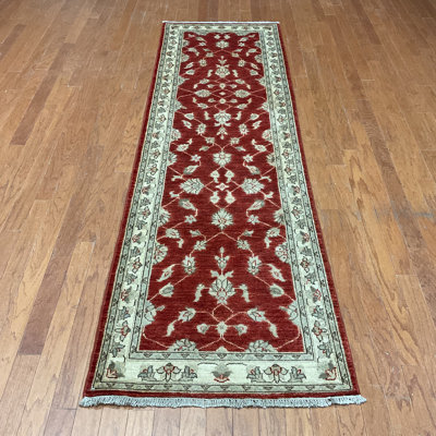  Handmade Oushak Wool Runner