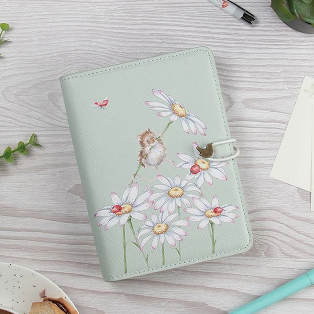 Wrendale Designs 'Oops A Daisy' Mouse Personal Organizer 14 x 19cm