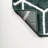 Mashawna Blocks Modern Geometric Green/White Rug-13066332