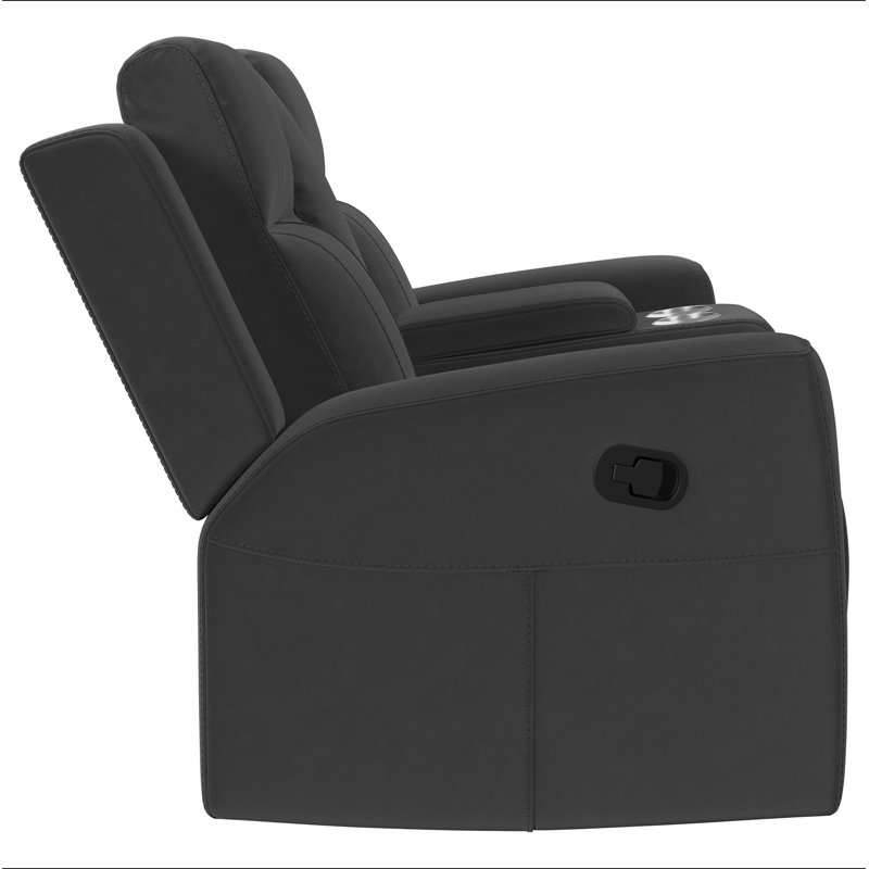 Causeuse inclinable Slater, Gris anthracite