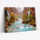«Waterfall Canyon», reproduction d'art sur toile, ensemble de 1