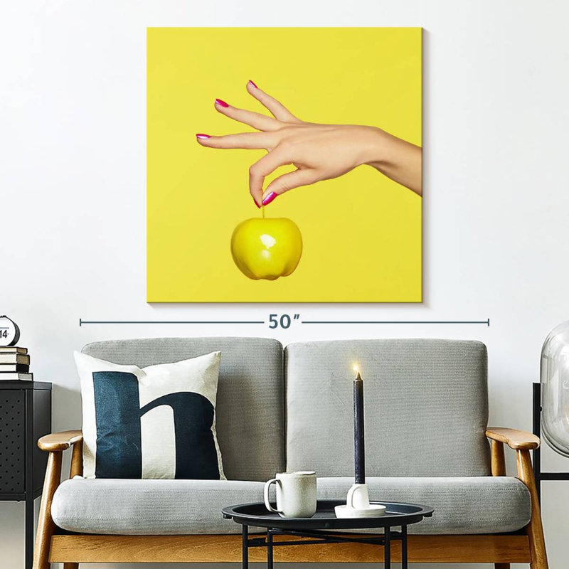 Pomme jaune fraîche Yarlin, H 33 po x l 33 po