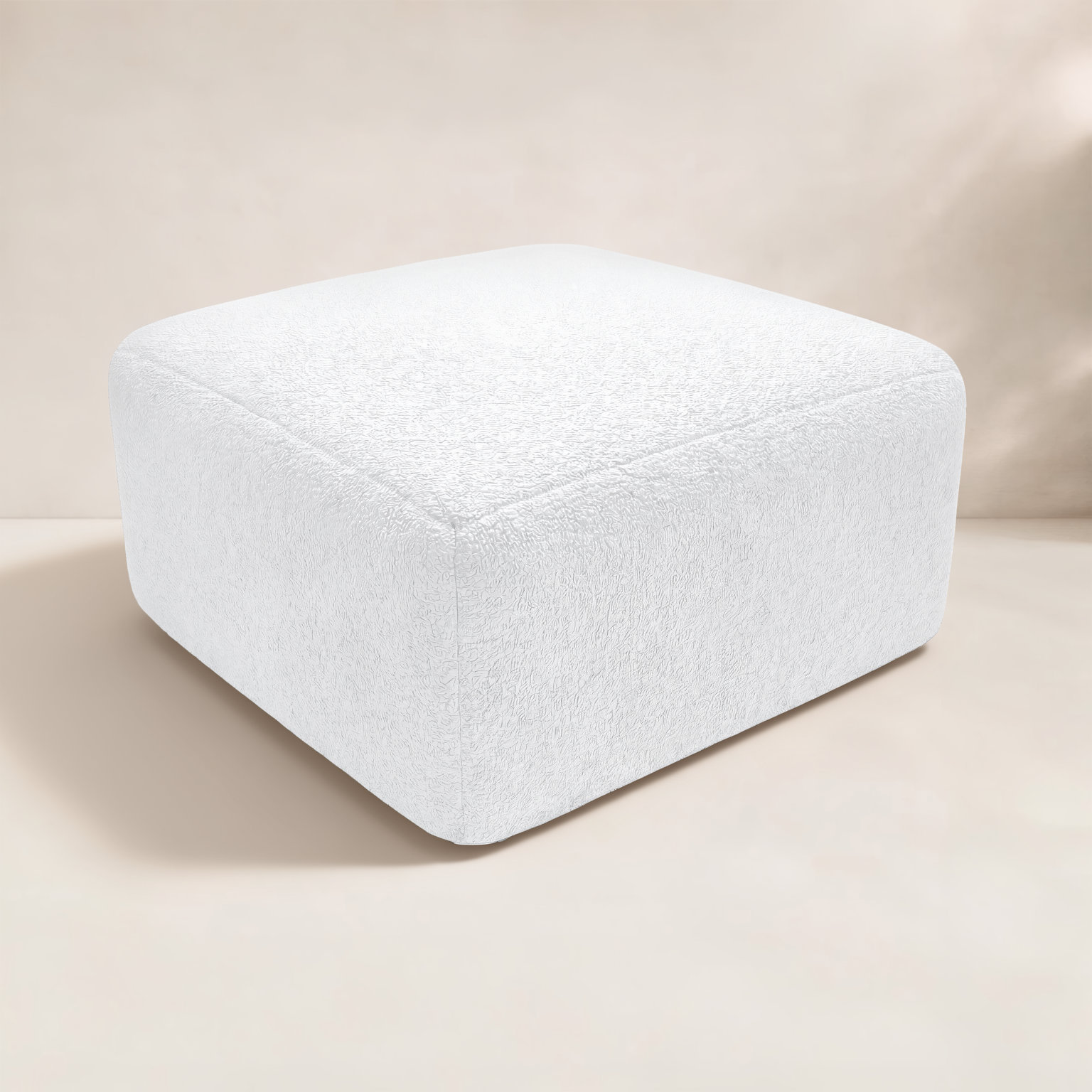 Praia Sunbrella® Boucle Outdoor Ottoman