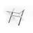 Beverly Glass Top End Table