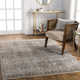 Khan Brown/Blue/Gray Rug