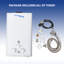Chauffe-eau au propane portatif sans réservoir 10L 2,64 GPM 68K BTU Flame King