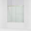 Revel 59.63'' x 55.5'' Double Sliding Bath Door with CleanCoat® Technology-1248179898-1318812142