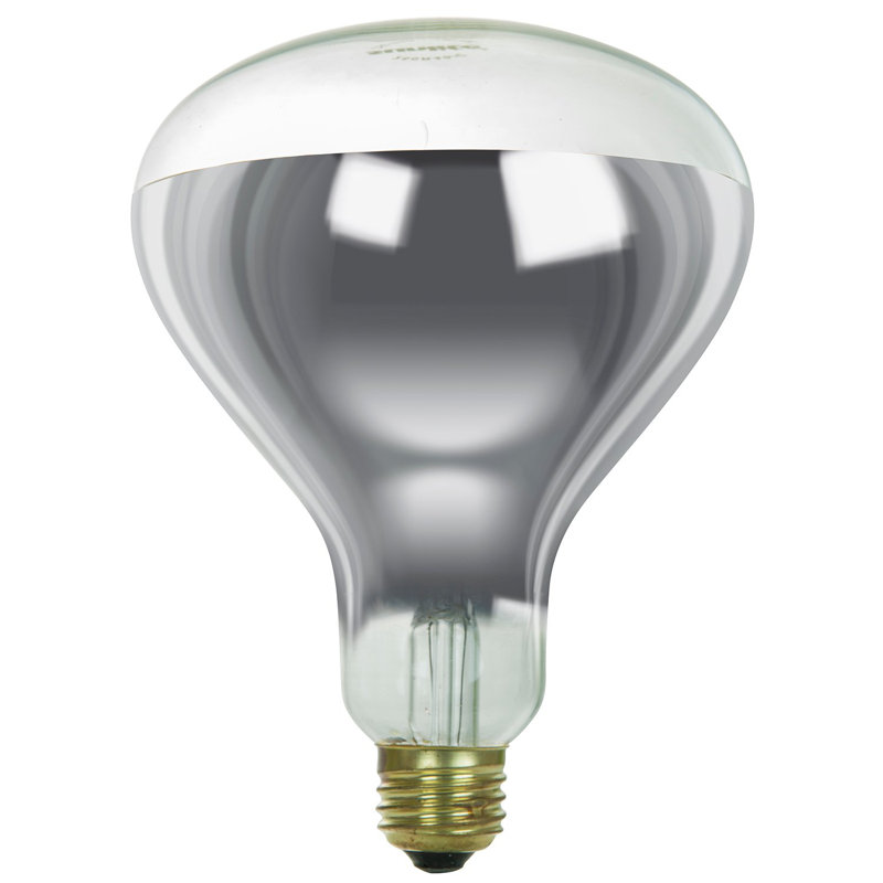 375 watts, ampoule incandescente à intensité variable R40, blanc chaud (2600K) E26 / culot moyen (standard)
