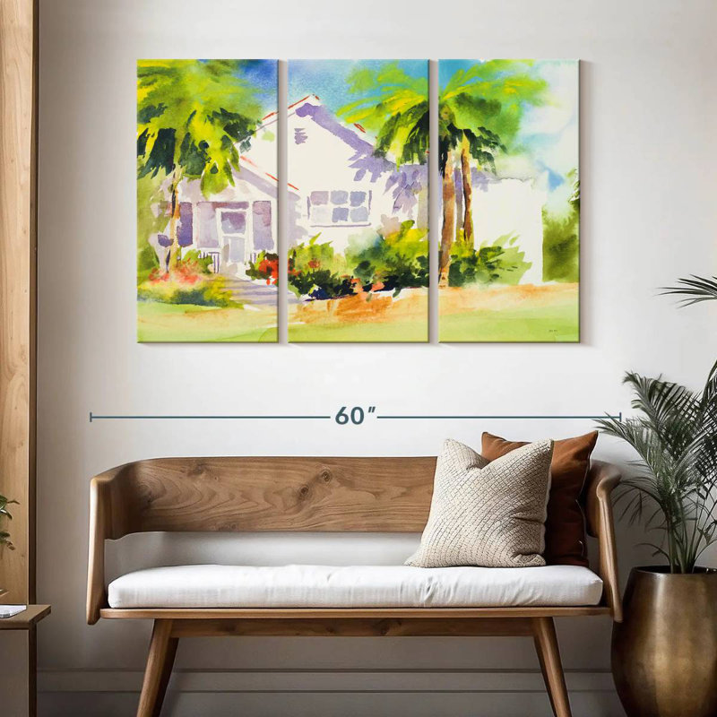 Lilie Beach Cottage I, 32" H x 50" W