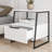 Catinna 1 Drawer Bedside Table | Modern Nightstand with Open Shelf-1140019366