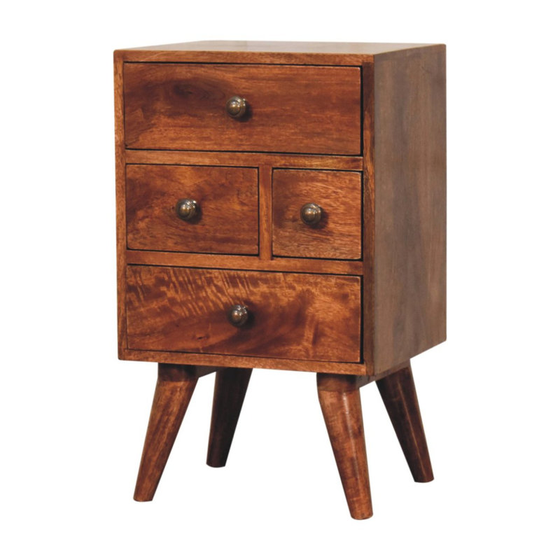Table de chevet 4 tiroirs Artisan Furniture