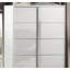 Mobilier de chambre à coucher de style contemporain avec finition UV et commode chromée 1pc-1053899480