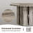 Rivet & Grain 47" Wood Grain Dining  Set