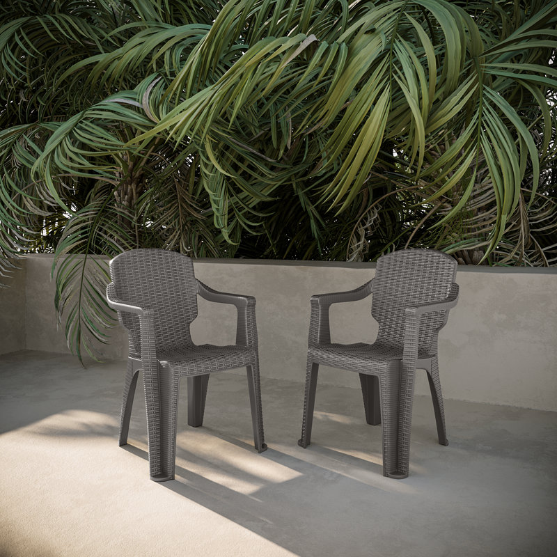 Sohum Outdoor Lounge Chair, Gray