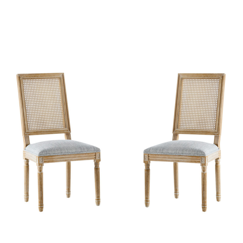 Chaises de salle à manger French Country, Vert grisâtre