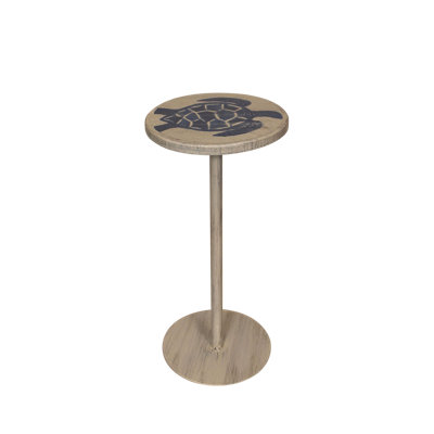 Vanarsdale Solid Wood Top End Table