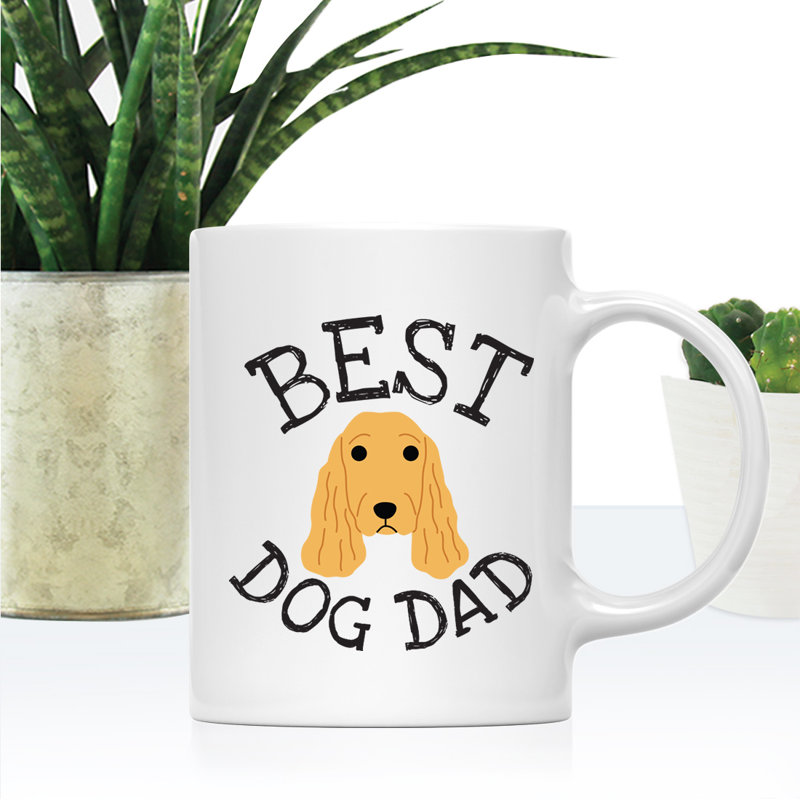 Tasse à café Best Dog Dad, Épagneul cocker