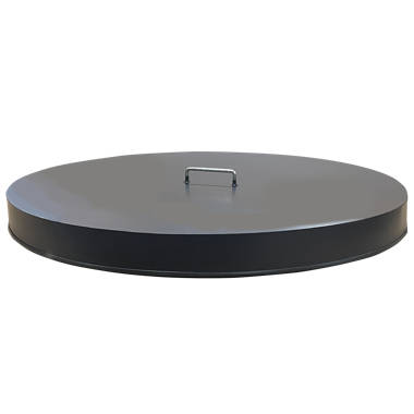Fire Line Lid Master Flame Round Steel Fire Pit Lid | Wayfair