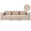 Modular Sofa 3 Seater Chandy Off-White Boucle-307749270