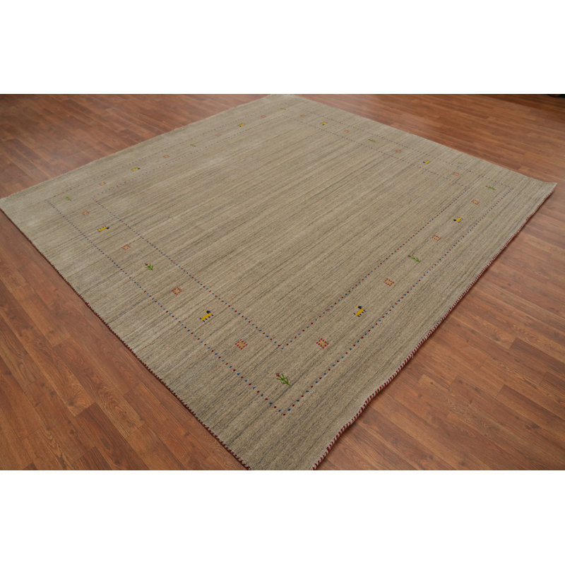 Tapis tribal Camel 8 x 8