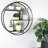 Quinten 1 Piece Circle Metal Accent Shelf