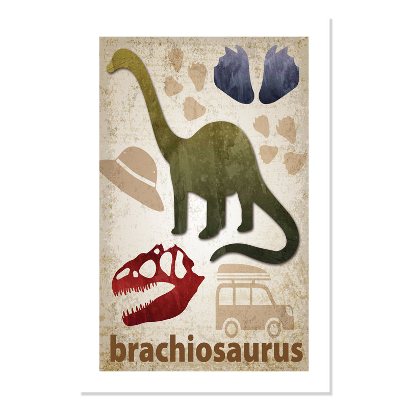 Adhésif décoratif dinosaures-03 ', H 36 po x l 24 po x P 1 po, Papier