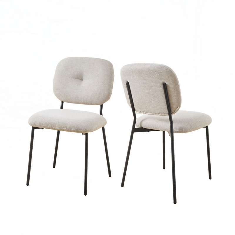 Dining Chairs, Black, White