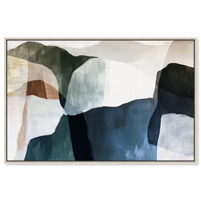 Abstrait numérique sur toile Mountain Mist 
