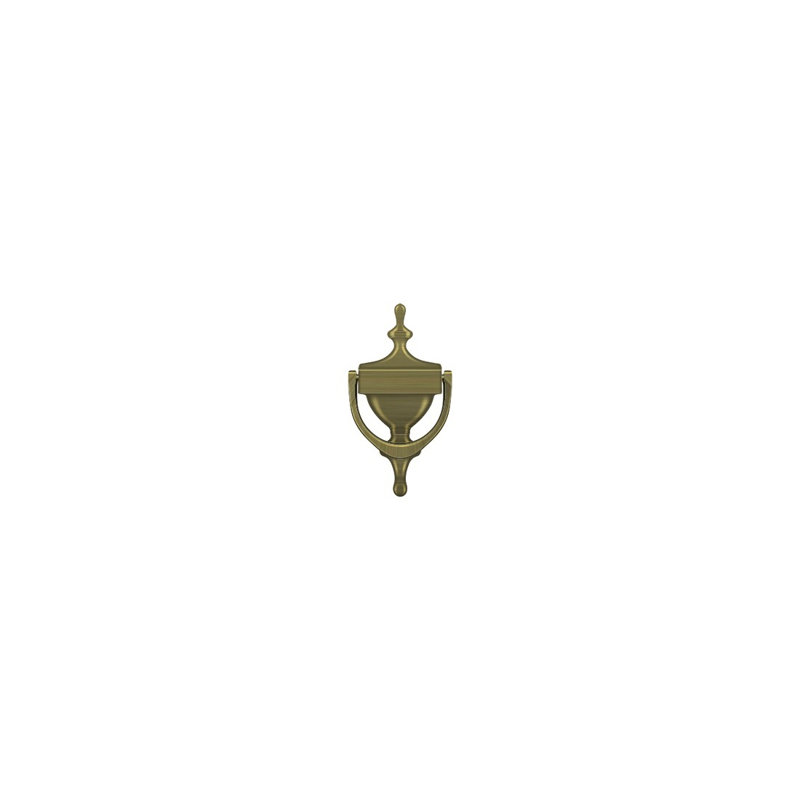 Victorian Brass Door Knocker, Antique Brass