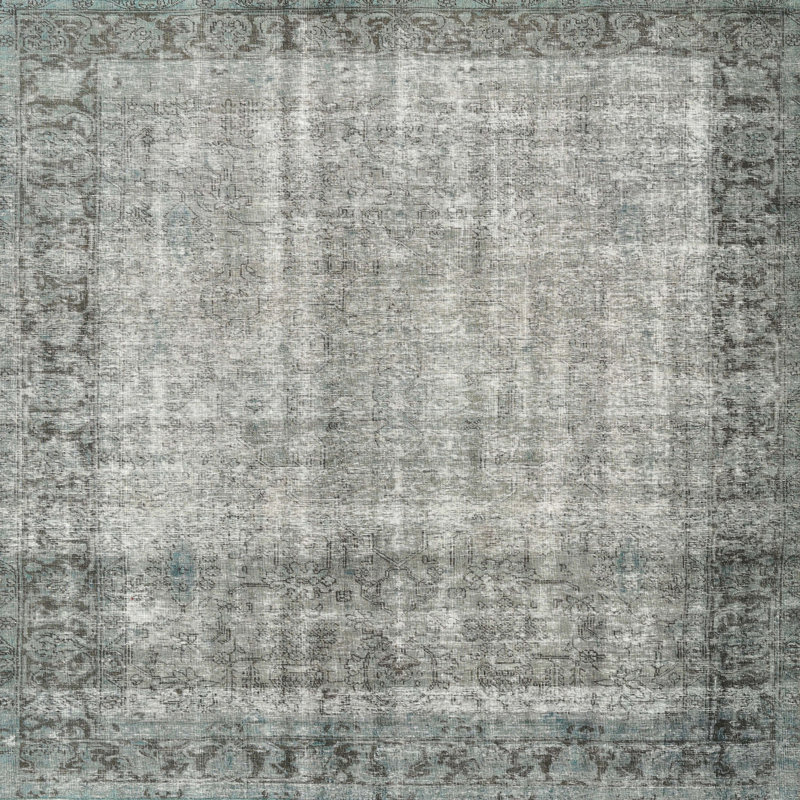 Oriental Indoor Rug, Square 7'