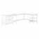 Aliyat 2 L-Shaped Writing Desk Office Set