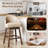 Nivelles Swivel Upholstered Counter Stool-837885666-837885667