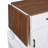39.3" Farmhouse Kitchen Island With Drop Leaf-953890826